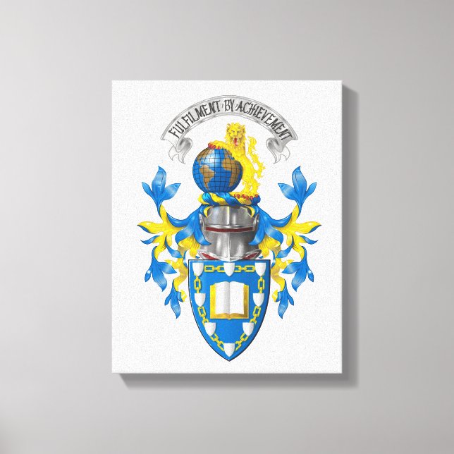 Armorial Register Canvas Print (Front)
