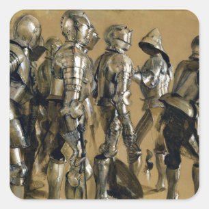 Armour, 1866 square sticker