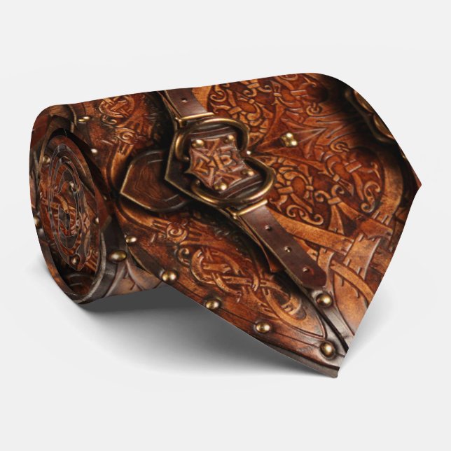 Armour abstract neck tie (Rolled)
