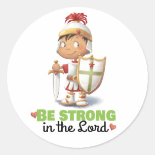 Armour of God Be strong in the Lord sticker
