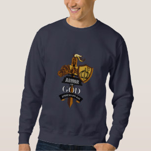 Armour Of God Bible Verse Design Sweatshirt