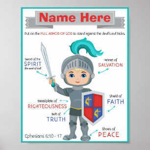 Armour of God Children's Poster