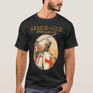 Armour Of God Ephesians Bible Verse Religious Chri T-Shirt