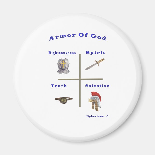 Armour OF God Magnet (Front)