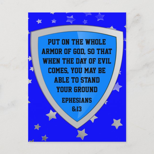 armour of God postcard (Front)