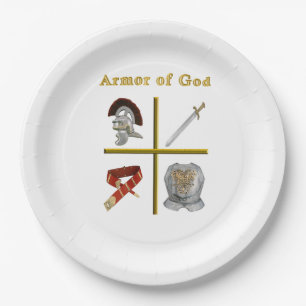 Armour of God products Paper Plate