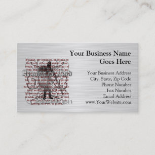 Armour of God Soldier Business Card