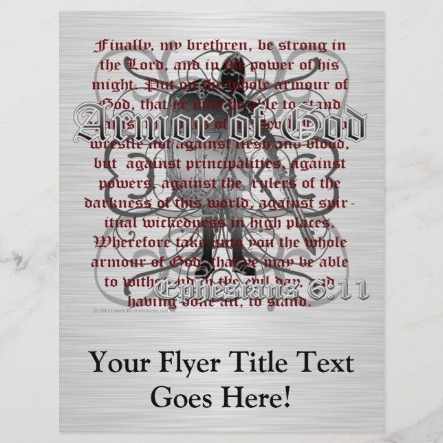 Armour of God Soldier Flyer (Front)