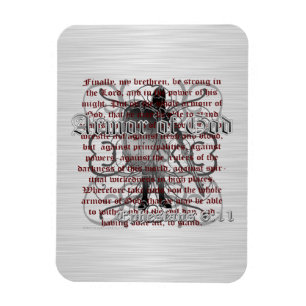 Armour of God Soldier Magnet