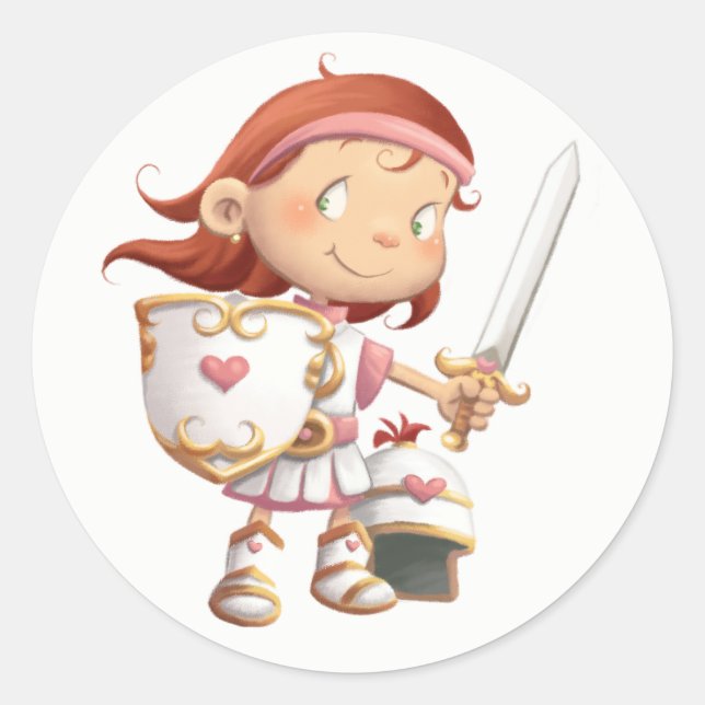 Armour of God stickers - Girl (Front)