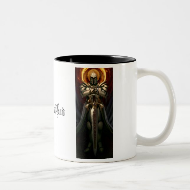 Armour of God Two-Tone Coffee Mug (Right)