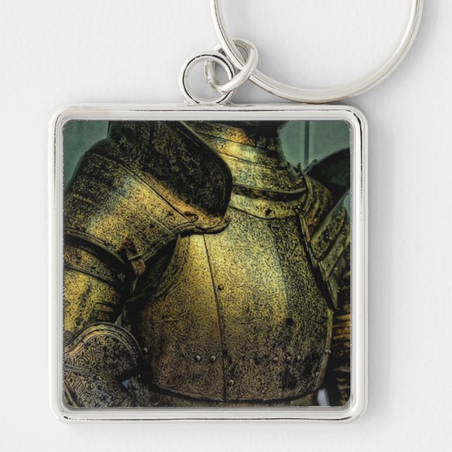 Armour of Mediaeval Knight Key Ring (Front)