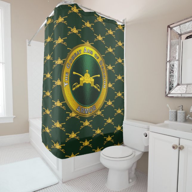 Armour  shower curtain (In Situ)