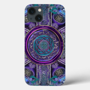 Armoured Fractal Tapestry Celtic Knot iPad Air Cas iPhone 13 Case