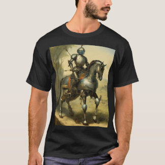 Armoured Majesty: The Knight’s Noble Ride T-Shirt