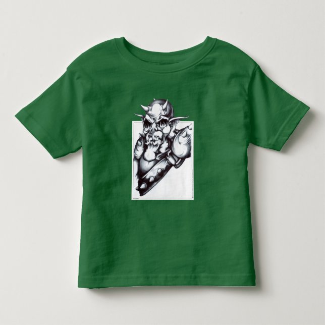 Armoured Orc Toddler T-Shirt (Front)