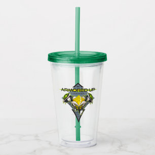 Armoured Up - Omni-Kix Cannonbolt Acrylic Tumbler
