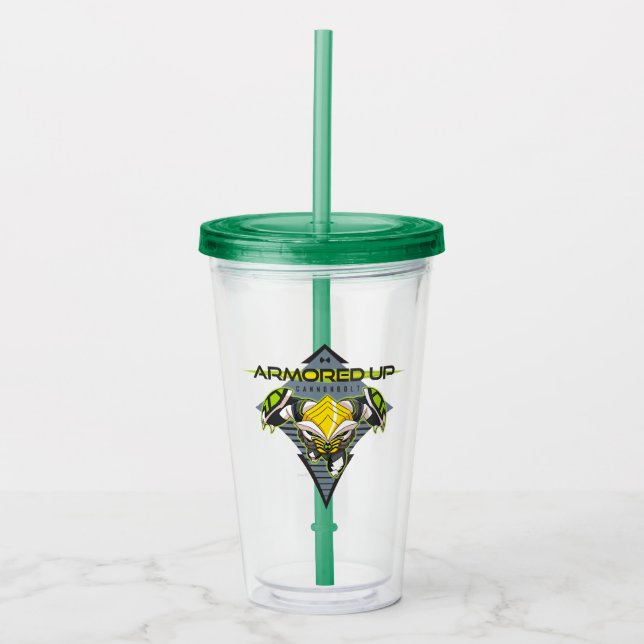 Armoured Up - Omni-Kix Cannonbolt Acrylic Tumbler (Front)