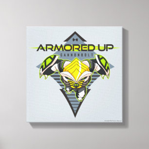Armoured Up - Omni-Kix Cannonbolt Canvas Print