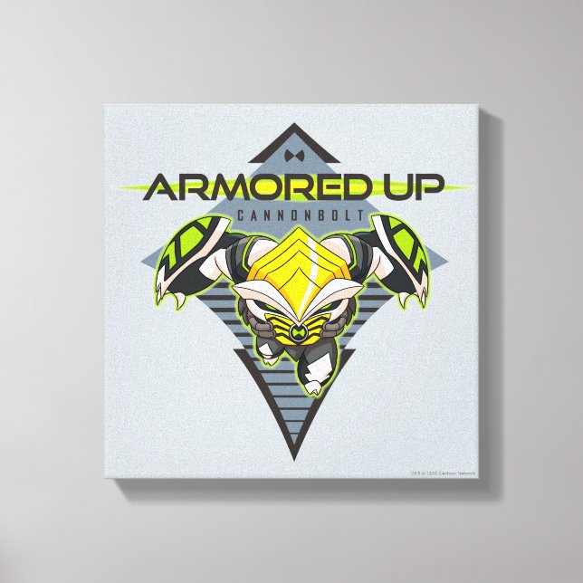 Armoured Up - Omni-Kix Cannonbolt Canvas Print (Front)