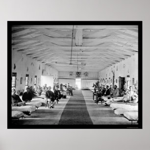 Armoury Square Hospital in Washington, DC 1865 Poster