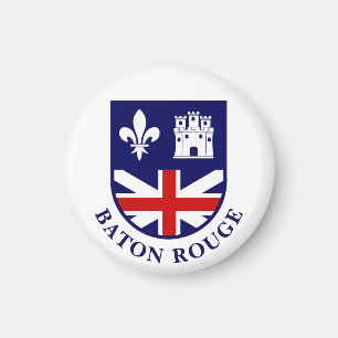 Arms of Baton Rouge, Louisiana Magnet