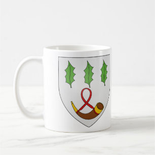 Arms Of Burnett Of Leys Coffee Mug - Size 11oz