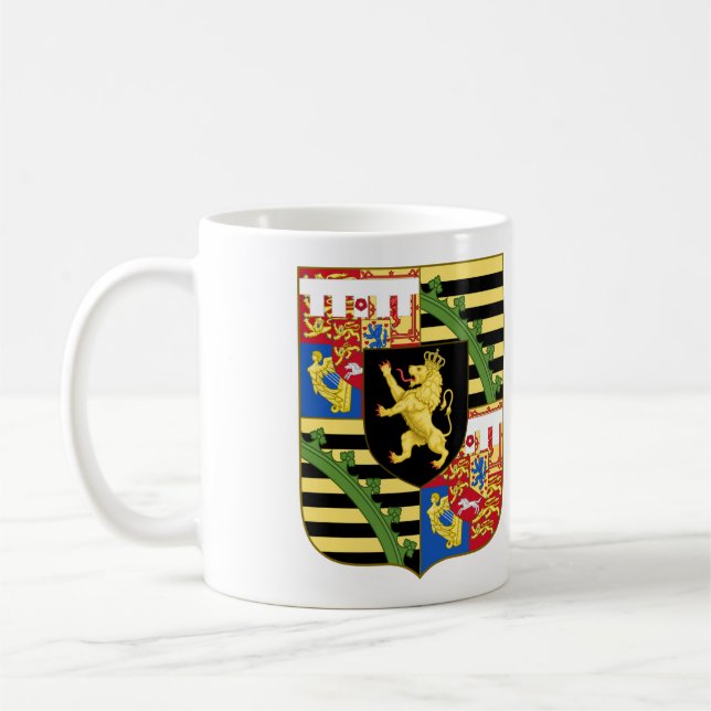 Arms Of King Leopold I Of Belgium Coffee Mug (Left)