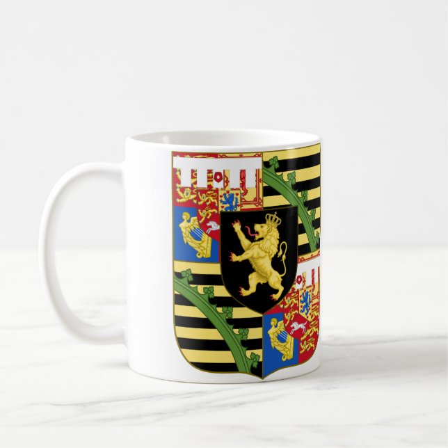 Arms Of King Leopold I Of Belgium Coffee Mug (Left)