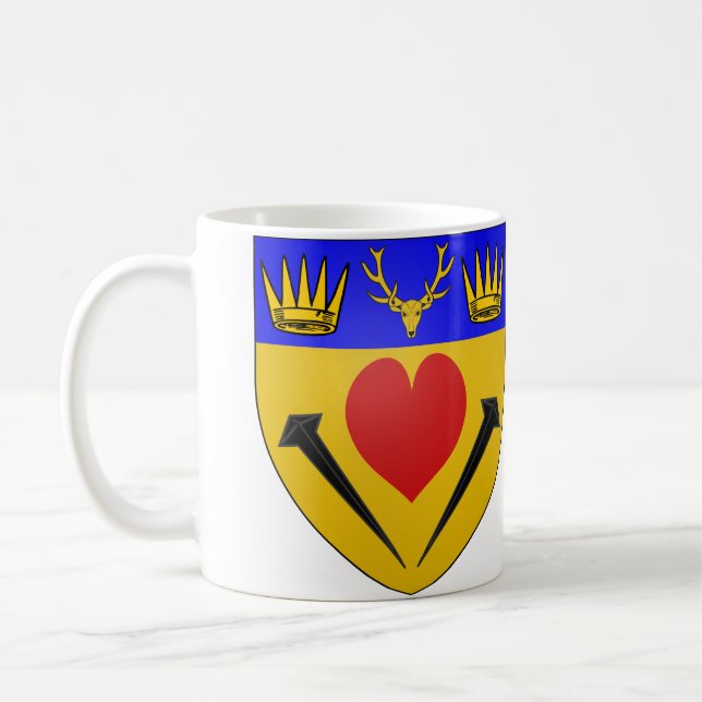 Arms Of MacLennan Of MacLennan Coffee Mug (Left)