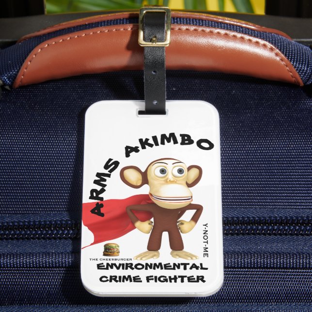 ARMSAKIMBO 2 LUGGAGE TAG (Front Insitu 2)