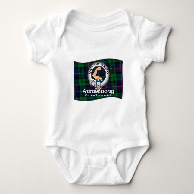 Armstrong Clan Baby Bodysuit (Front)