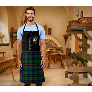 Armstrong Clan Badge & Tartan Kilt Apron