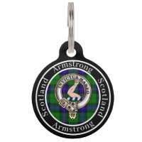 Armstrong Clan Badge & Tartan Personalised People