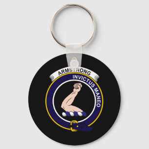 Armstrong - Clan Crest Key Ring