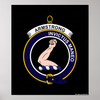 Armstrong - Clan Crest Poster