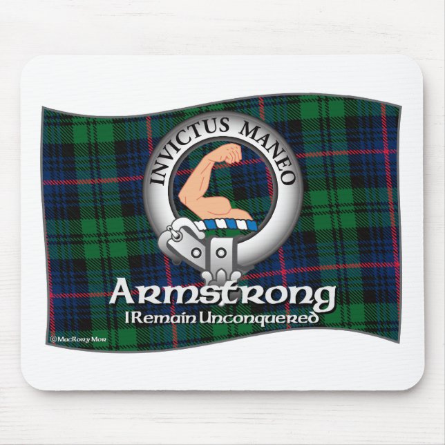 Armstrong Clan Mouse Mat (Front)