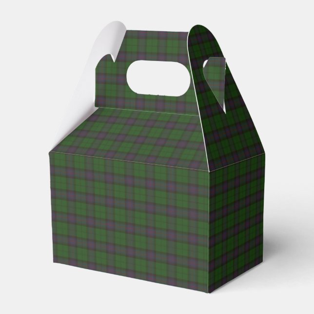 Armstrong Clan tartan Favour Box (Back Side)