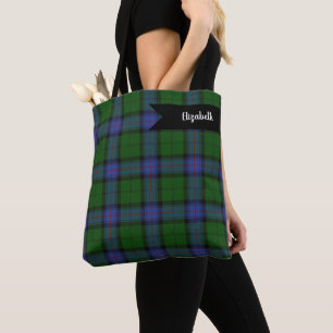 Armstrong Clan Tartan Highland Plaid Tote Bag
