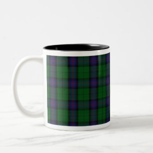 Armstrong Clan Tartan (Large Print) Two-Tone Coffee Mug