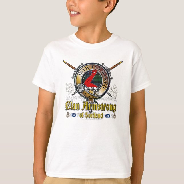 Armstrong Crest Badge T-Shirt (Front)