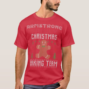 Armstrong Family Christmas Baking Team Matching gi T-Shirt