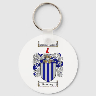 ARMSTRONG FAMILY CREST -  ARMSTRONG COAT OF ARMS KEY RING