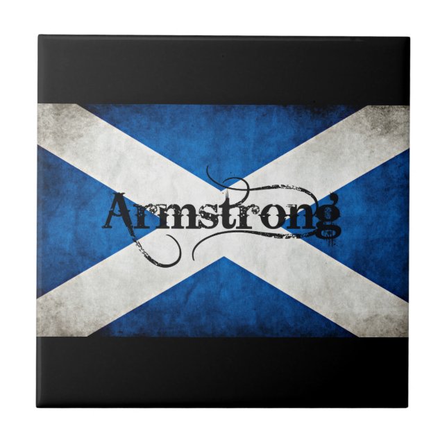 armstrong grunge flag tile (Front)