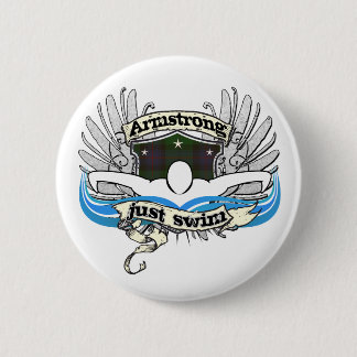 Armstrong Just Swim 6 Cm Round Badge