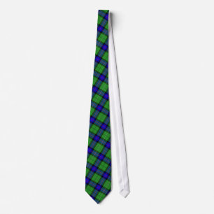 Armstrong plaid tie