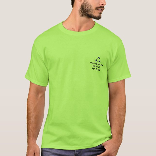 Armstrong Relay for Life Shirt (Front)