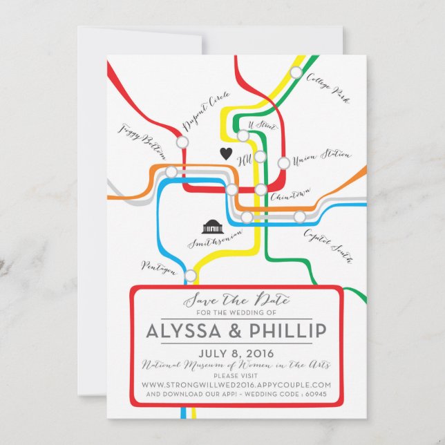 Armstrong save the dates save the date (Front)