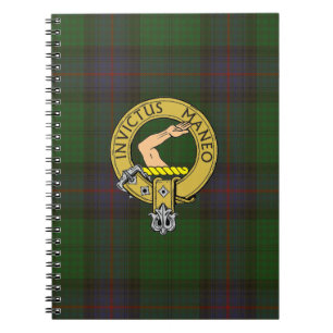 Armstrong Tartan and Clan Badge Notebook