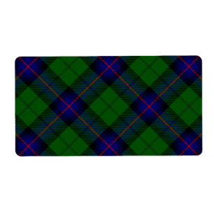 Armstrong tartan blue and green plaid